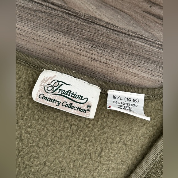 Vintage Tradition Country Collection Fleece Vest - Picture 3 of 4